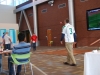 Biogen Irish Cultural event 2014 GAA Football demonstration #7